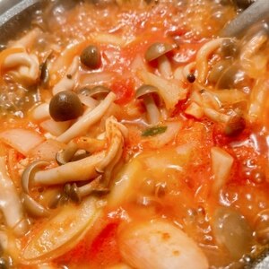 スープから作る！ピリッと生姜チゲ鍋
